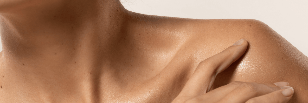 Uneven tone and texture